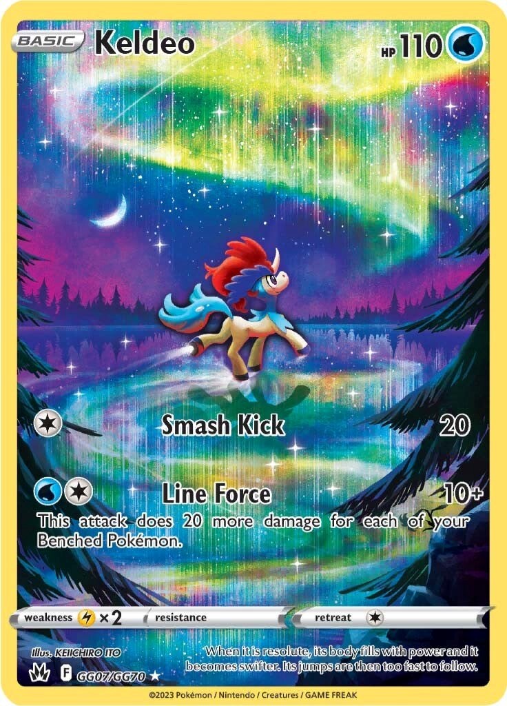 Keldeo (GG07/GG70) [Espada y Escudo: Cenit Supremo]