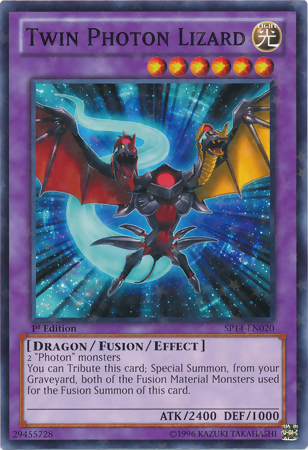 Lézard Photonis Jumeau [SP14-FR020] Starfoil Rare