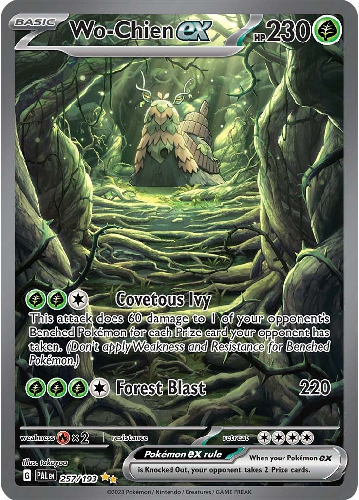 Wo-Chien ex (257/193) [Escarlata y Púrpura: Evolución en Paldea]