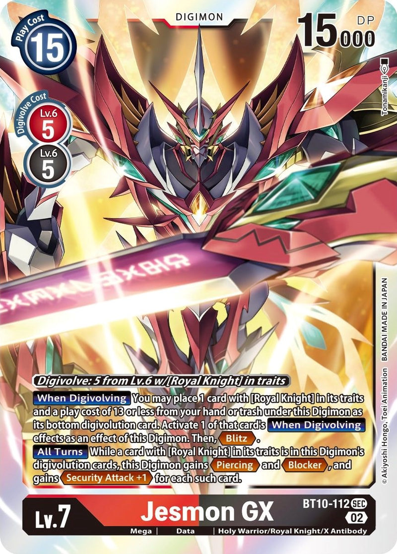 Jesmon GX [BT10-112] [Encuentro Xros]