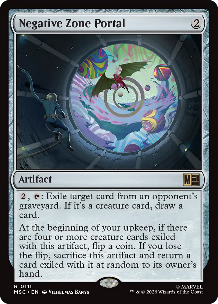 Portal de la Zona Negativa (Surge Foil) [Marvel Super Heroes Commander]