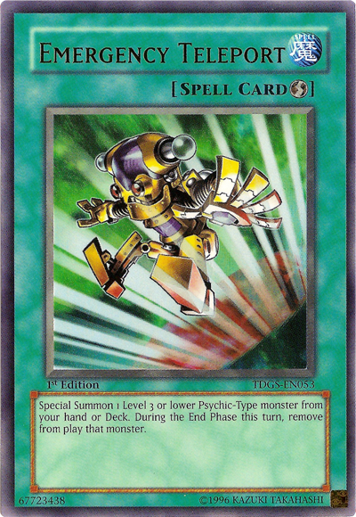 Téléportation d'Urgence [TDGS-EN053] Ultra Rare