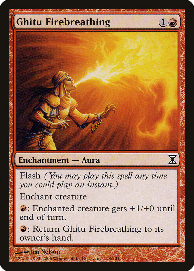 Souffle de feu de Ghitu [Spirale temporelle]