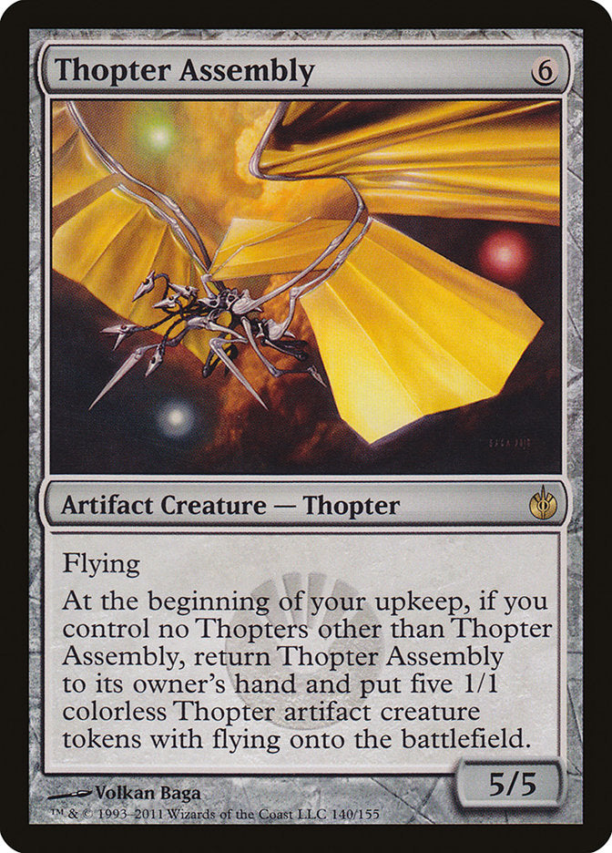 Assemblage de thoptères [Mirrodin assiégé]