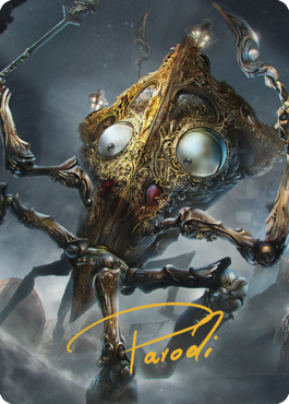 Carte d'art Garde-trésor (Signature estampée à chaud) [Commander Legends : Battle for Baldur's Gate Art Series]