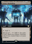 Taller de Urza (Arte Extendido) [Commander de La Guerra de los Hermanos]