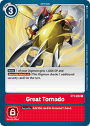 Gran Tornado [BT1-093] [Digimon Card Game Official Release Special Booster Ver.1.0]
