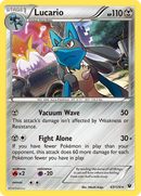 Lucario (63/124) (Holo Cosmos) [XY : Impulsion Turbo]
