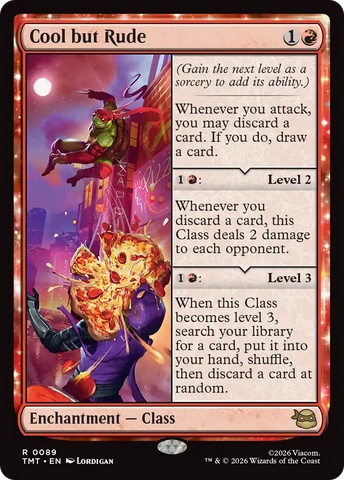 Cool but Rude [Teenage Mutant Ninja Turtles]