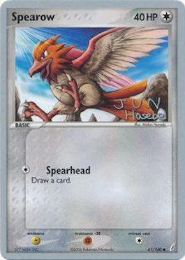 Spearow (61/100) (Flyvees - Jun Hasebe) [Campeonatos Mundiales 2007]
