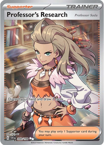 Recherche du Professeur (240/198) [Écarlate et Violet : Set de base]