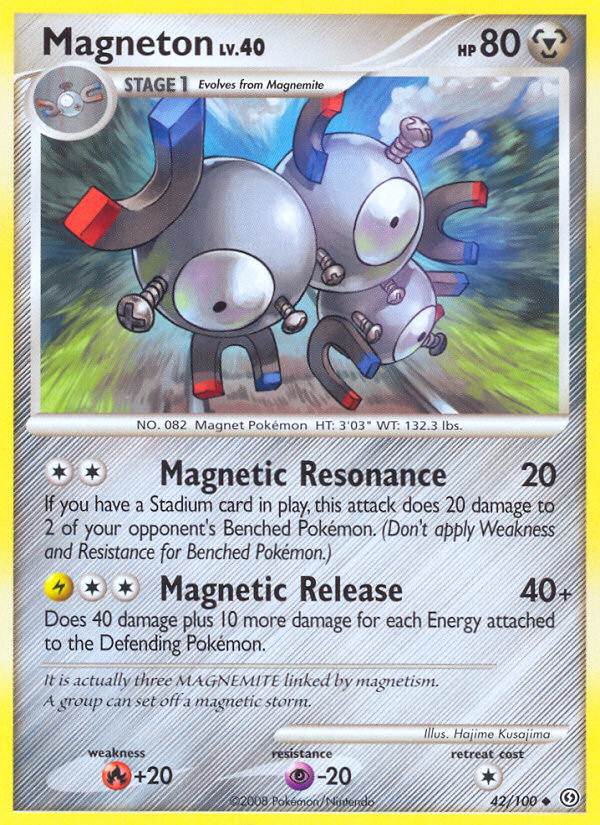 Magneton (42/100) [Diamante & Perla: Frente Tormentoso]