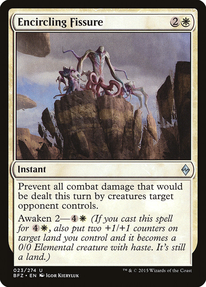 Fissure encerclante [Bataille pour Zendikar]