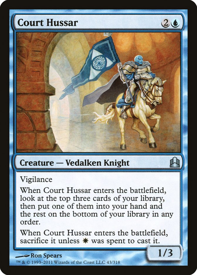 Hussard de la cour [Commander 2011]