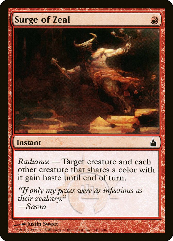 Vague de zèle [Ravnica: Cité des Guildes]
