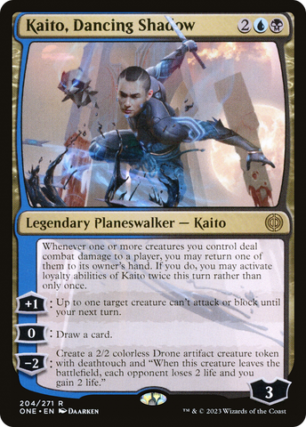Kaito, Sombra Danzarina [Phyrexia: All Will Be One]