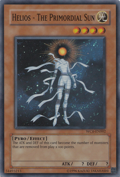 Hélios - Le Soleil Primordial [WC6-FR002] Super Rare