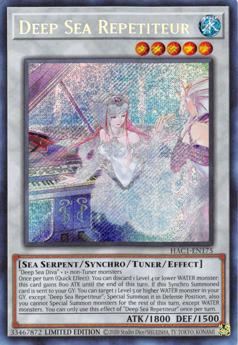 Répétiteur des Profondeurs [HAC1-FR075] Secret Rare