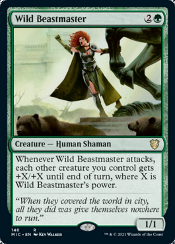 Maître des bêtes sauvages [Innistrad : Chasse de Minuit Commander]