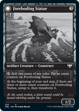 Statue de mauvais augure // Batteuse abandonnée [Innistrad: Double Feature]