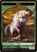 Jeton Loup (017/019) [Jetons Commander Anthology]