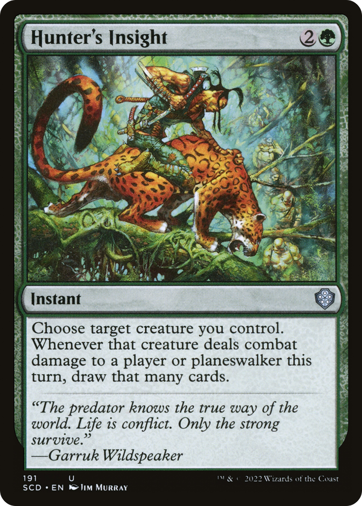 Intuition de chasseur [Decks Commander de démarrage]