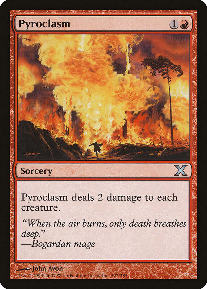 Pyroclasme [Dixième édition]