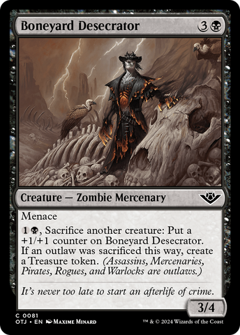 Profanador del Cementerio [Forajidos de Cruce de Truenos]
