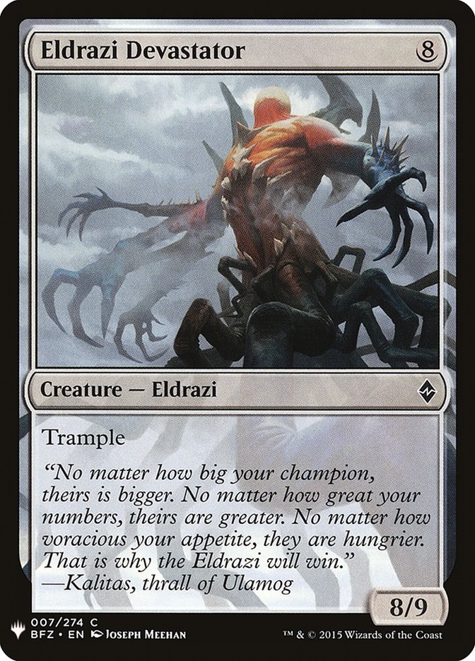 Dévastateur d'Eldrazi [Booster mystère]