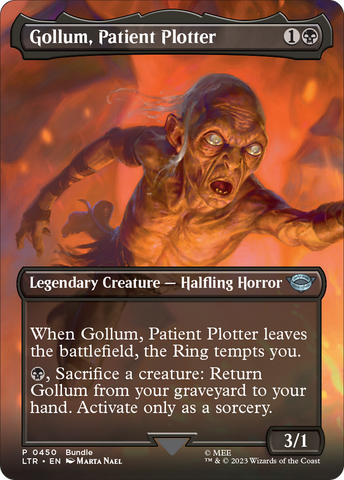 Gollum, intrigant patient (Illustration alternative sans bordure) [Le Seigneur des Anneaux : Histoires de la Terre du Milieu]