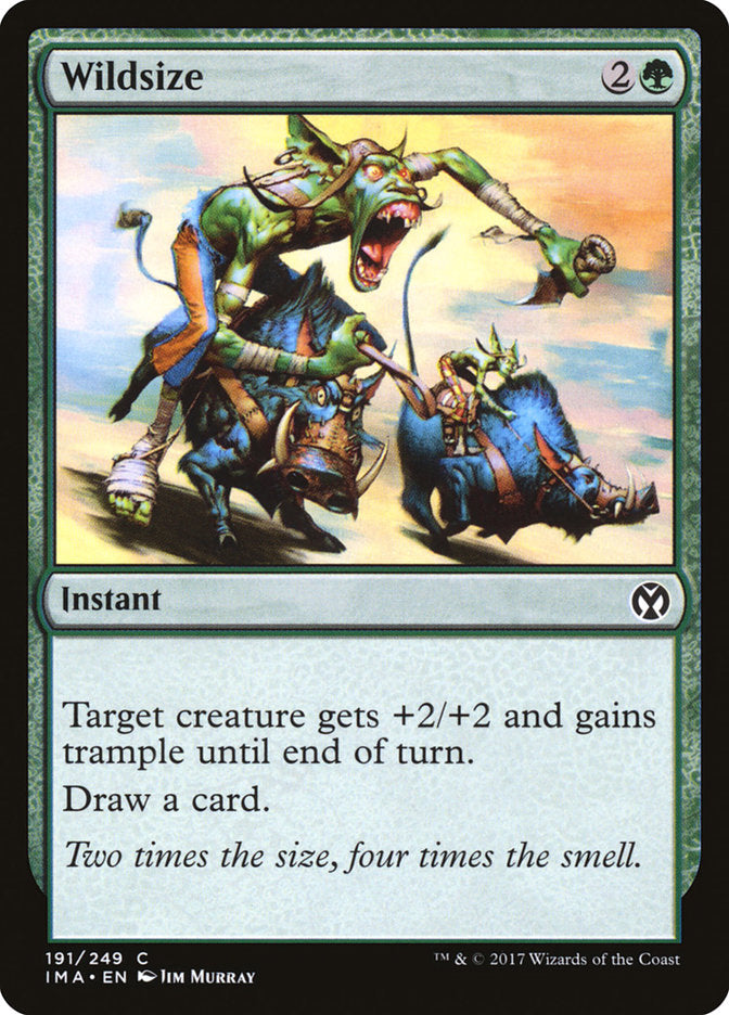 Tamaño salvaje [Iconic Masters]