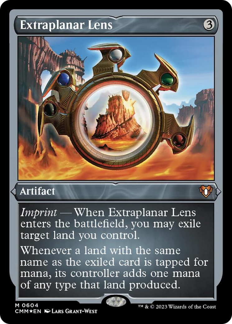 Lentille extraplanaire (gravée à l'acide) [Commander Masters]