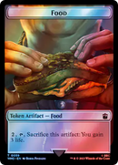 Rhinocéros Alien // Nourriture (0059) Jeton recto-verso (Surge Foil) [Doctor Who Tokens]