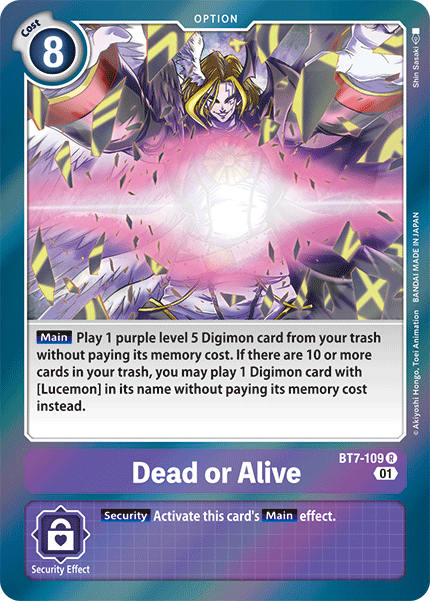 Muerto o vivo [BT7-109] [Next Adventure]