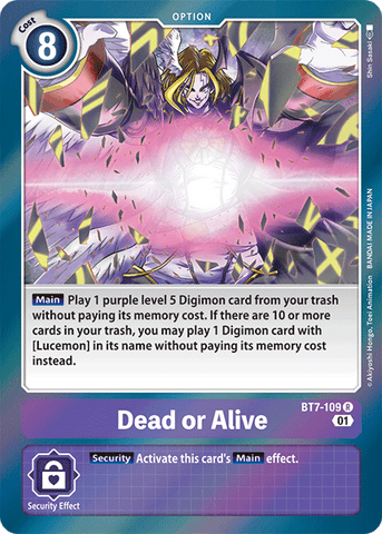 Muerto o vivo [BT7-109] [Next Adventure]
