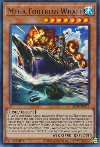 Baleine Forteresse Géante [LED9-FR016] Ultra Rare