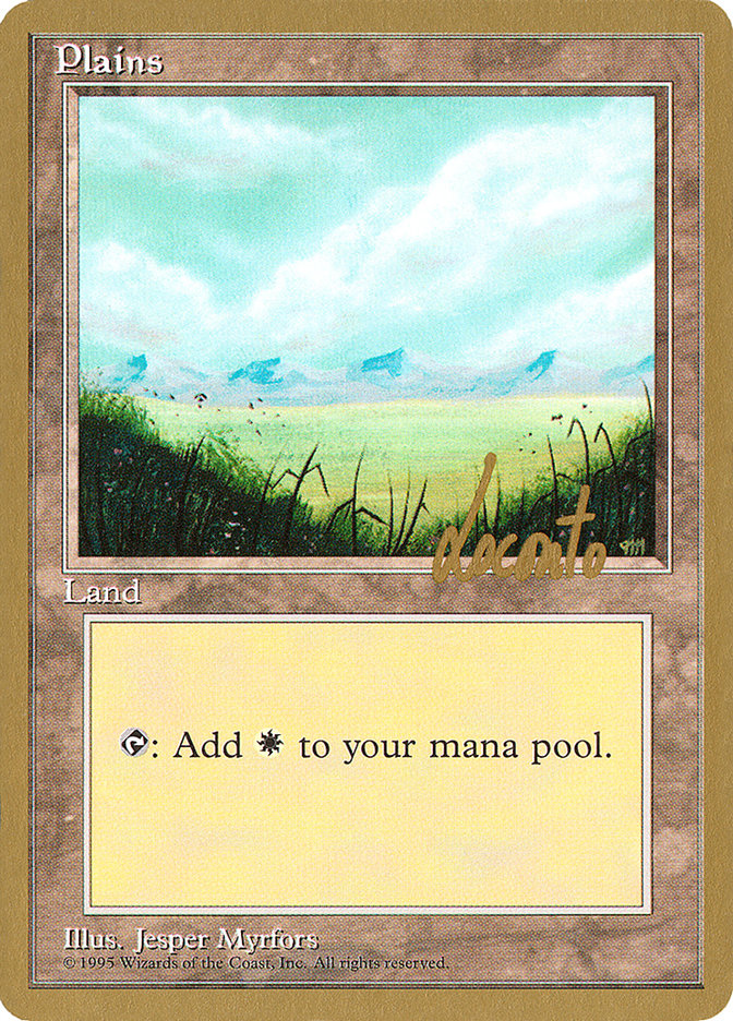 Llanuras (ml366) (Michael Loconto) [Pro Tour Collector Set]