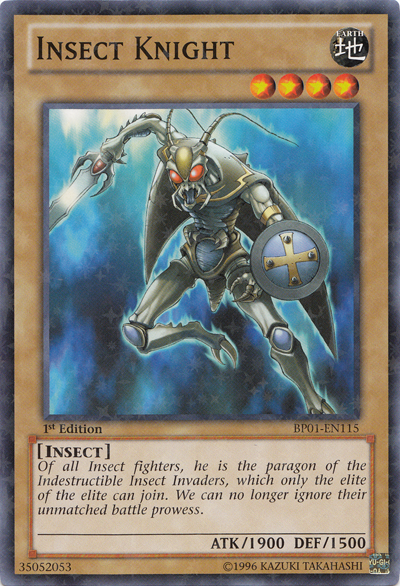 Chevalier Insecte [BP01-FR115] Starfoil Rare