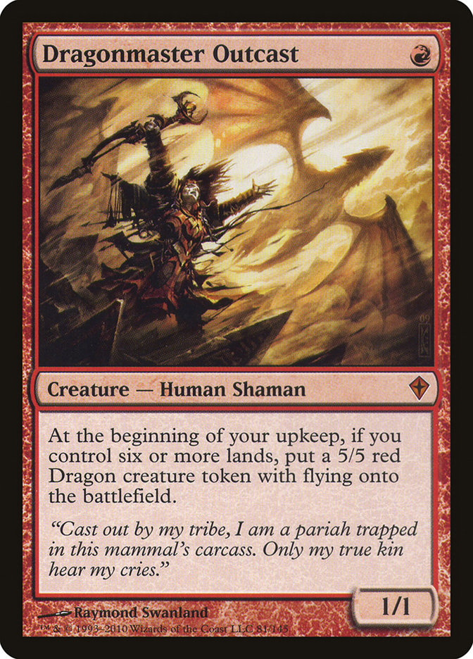 Maestro dragón proscrito [Zendikar]