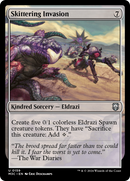 Invasion grouillante (Feuille chatoyante) [Commander Horizons du Modern 3]