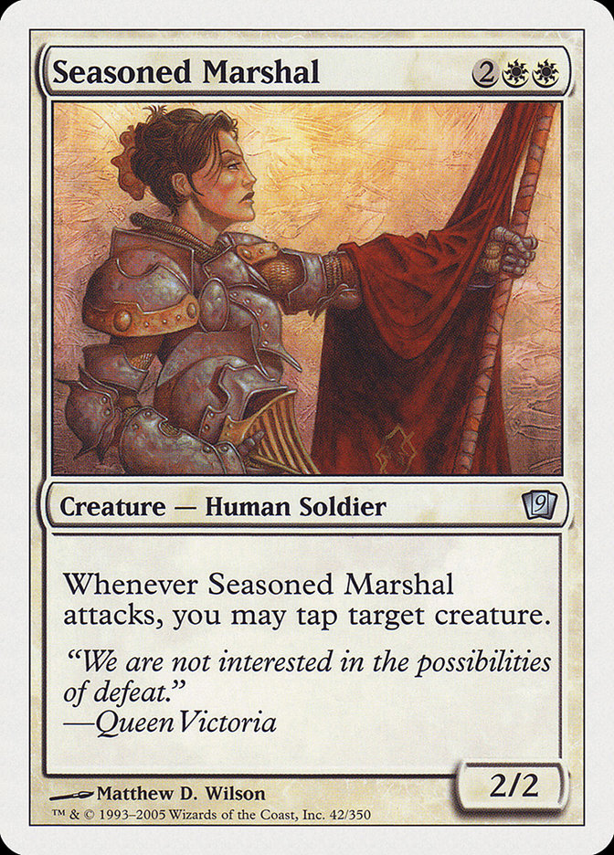 Maréchal aguerri [Neuvième édition]