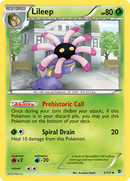 Lileep (3/101) [Negro y Blanco: Plasma Blast]