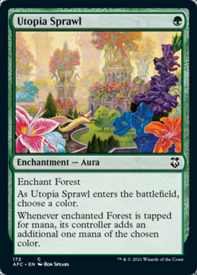 Utopie tentaculaire [Magic the Gathering - Commander : Donjons et Dragons dans les Royaumes Oubliés]