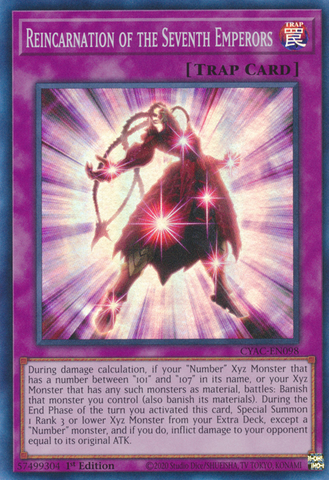 Réincarnation du Septième Empereur [CYAC-FR098] Super Rare