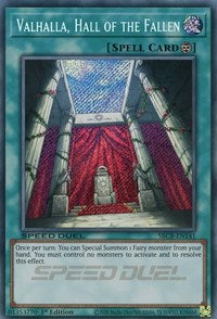 Valhalla, Hall des Déchus (Secrète) [SBCB-EN141] Secret Rare