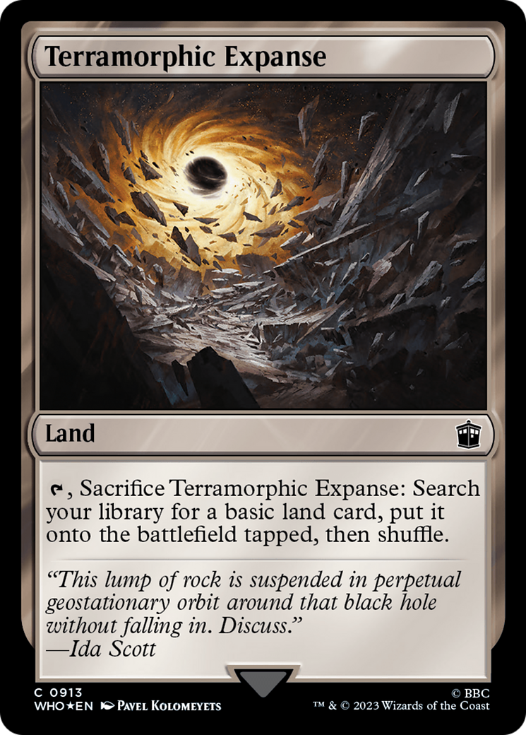 Étendue terramorphe (Feuilletée - Surge Foil) [Doctor Who]