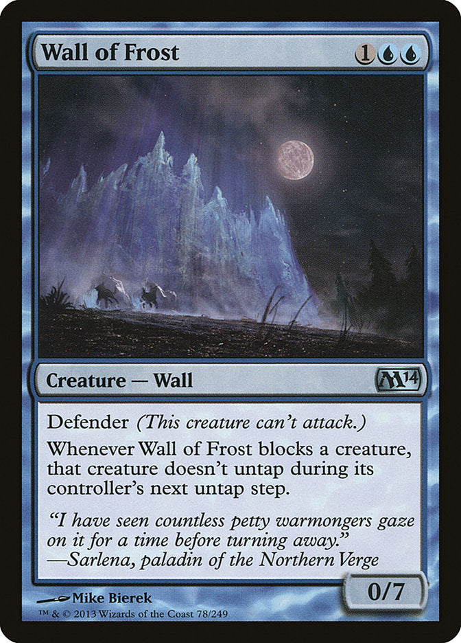 Mur de givre [Magic 2014]