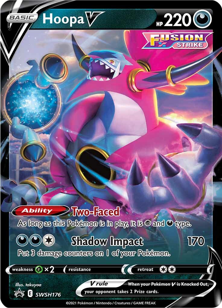 Hoopa V (SWSH176) [Espada y Escudo: Black Star Promos]