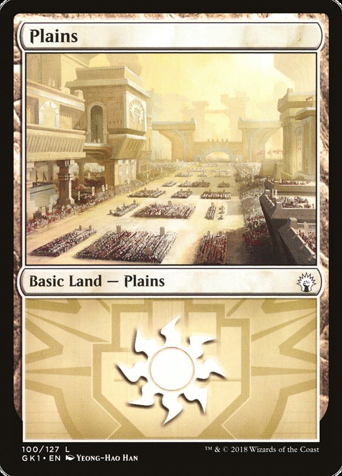 Plaines (100) [Kit de guilde Guildes de Ravnica]