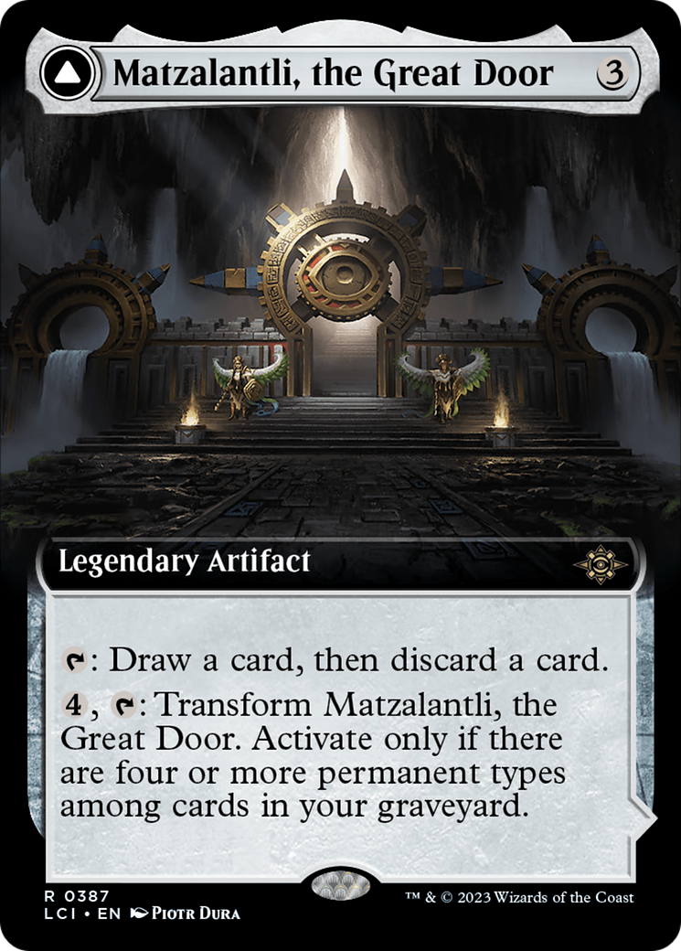 Matzalantli, la Grande Porte // Le Noyau (Extended Art) [Les Cavernes Oubliées d'Ixalan]